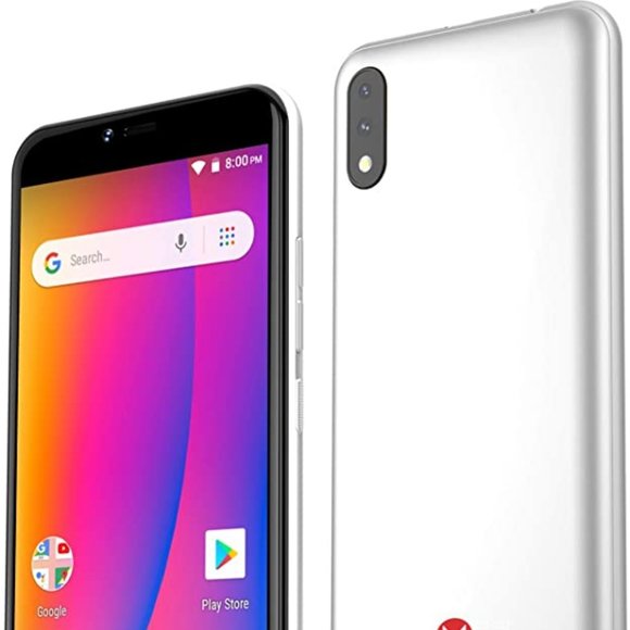 Maxwest Nitro55R Quad Processor 4G LTE 5.5" Screen Silver - Picture 2 of 3